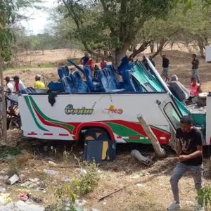 Accidente en el departamento del Atlántico.