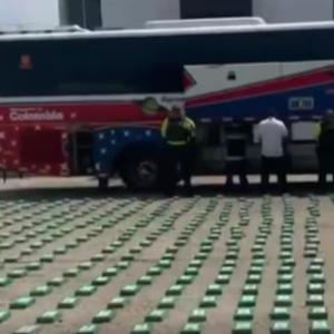 Cocaína incautada en La Guajira.