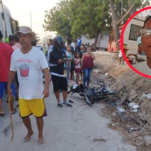 Joven fallecido en accidente en Malambo.