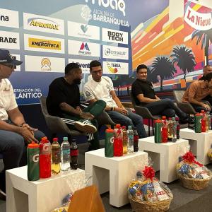 Rueda de prensa de la Maratón Barranquilla 2025.