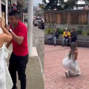 Captura de momento tras salir de un motel.