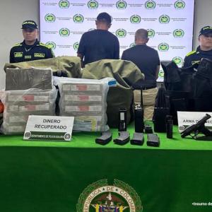 Dos imputados por millonario robo en aeropuerto de Riohacha.