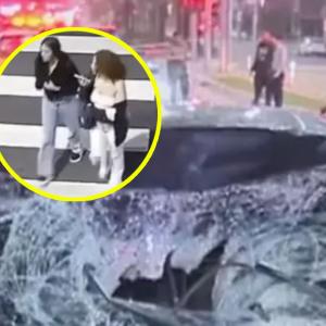 Dos jóvenes que murieron tras siniestro vial.