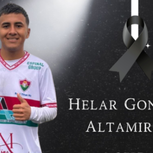 Helar Gonzales, futbolista que murió en Perú.