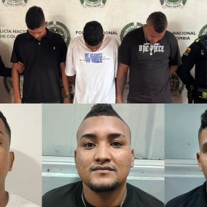 Alias Tilín y otros capturados.