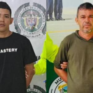 Capturados en La Paz, Cesar.