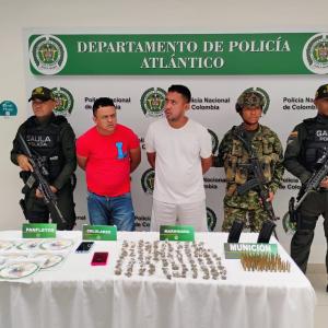Capturados en Sabanalarga.