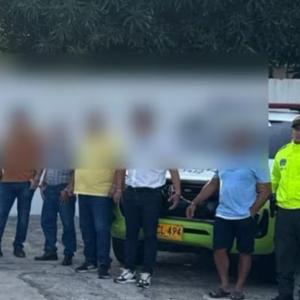 Capturados por robo de tierras en el Atlántico.