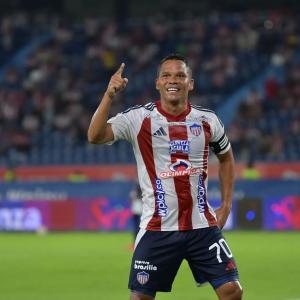 Carlos Bacca, delantero de Junior.