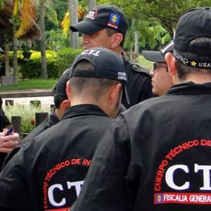 Imagen referencial del CTI de la Fiscalía General de la Nación.