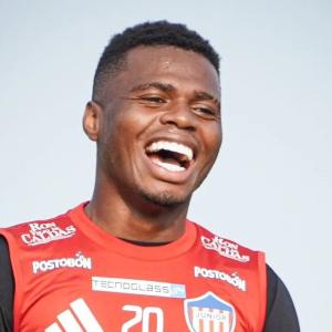 Déiber Caicedo, jugador que podría ser titular en Junior.