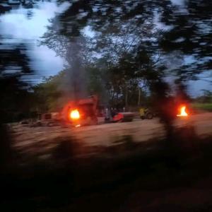 Escena en Cesar con acto del ELN.