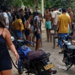 Escena en Puerto Colombia.