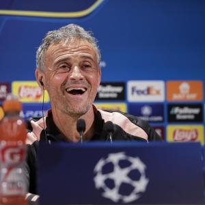 Luis Enrique, técnico del PSG.