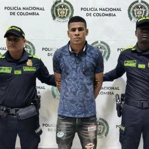 Alias Larry, capturado por las autoridades.