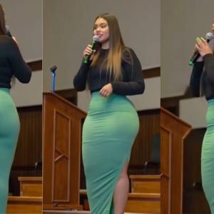 Captura de video de supuesta pastora brasileña.