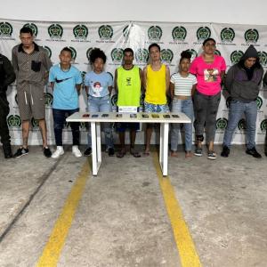 Capturados por las autoridades.