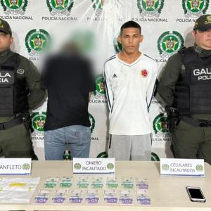 Foto de reseña de aprehendido y capturado en La Sierrita.