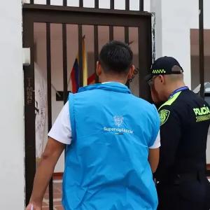 Funcionario de la Superintendencia de Vigilancia y Seguridad Privada.