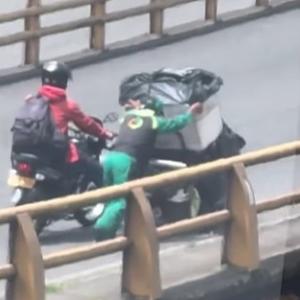 Hecho que se viralizó en Medellín.