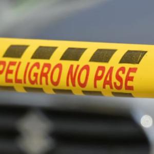 Imagen referencial de escena del crimen.