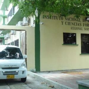 Medicina Legal, ubicada en Barranquilla.
