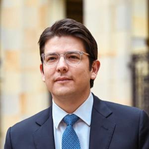 Miguel Uribe Turbay, senador y precandidato presidencial.