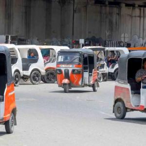 Motocarros en Soledad.
