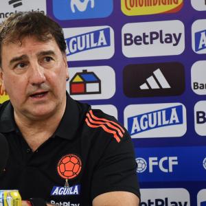 Néstor Lorenzo, técnico de la selección Colombia.