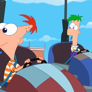 Phineas y Ferb en un capítulo de la serie homónima.