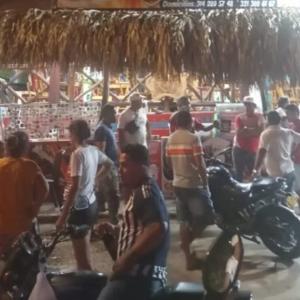 Puesto de chicharrones de Baranoa, donde ocurrió el hecho.