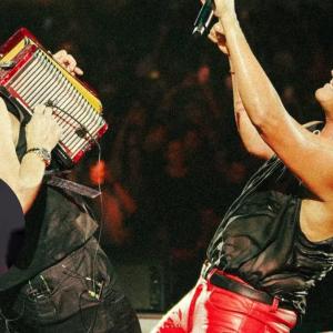 Silvestre Dangond y Juancho de La Espriella en concierto.