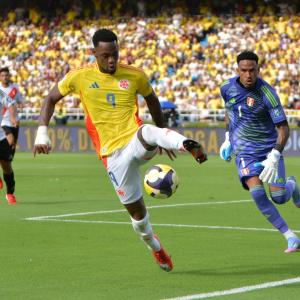 Partido entre Colombia y Perú.
