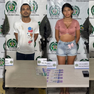 Los cuatro capturados cuentan con antecedentes judiciales 