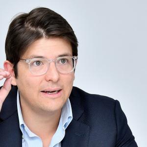 Miguel Uribe en una entrevista.