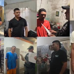 Momento de las capturas