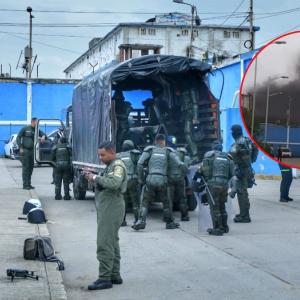 Motín en El Bosque por incendio provocado 