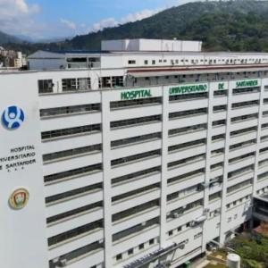 Hasta el Hospital Universitario de Santander fue trasladado uno de los menores.