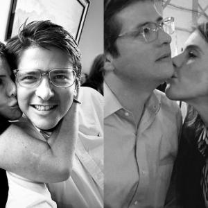 María Carolina Hoyos Turbay y Miguel Uribe Turbay 