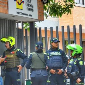 Imagen referencial de uniformados de la Policía en el lugar de los hechos 