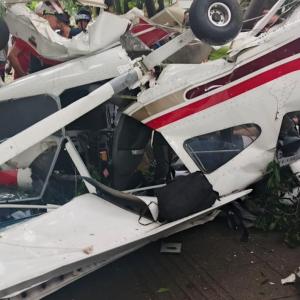 Momento del accidente