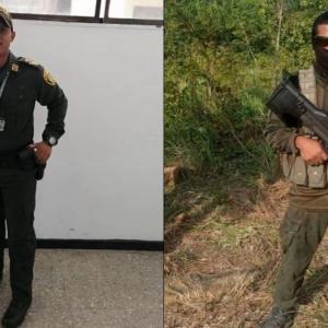 Oficial José Daniel Valera Narváez, muerto en atentado con dron bomba en Amalfi.