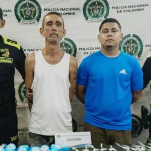 Capturados al momento de la detención. 