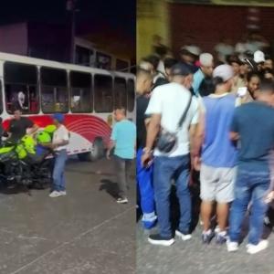 El accidente ocurrió en la carrera 38 con calle 38.