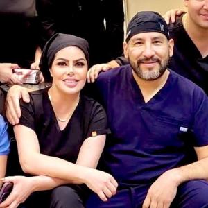 Madre y padrastro de Paloma Nicole