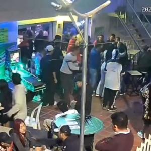 Captura de video del momento de los hechos