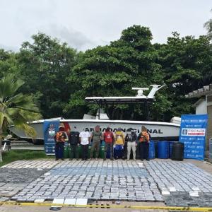 Incautación y capturados en Barranquilla
