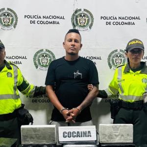 Capturado al momento de la detención. 