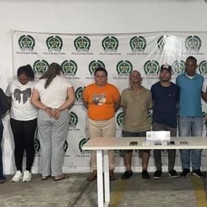 Capturados por delitos de extorsión y concierto para delinquir