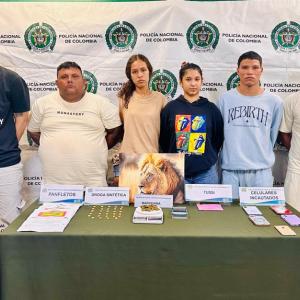 Capturados por la Policía Metropolitana en los operativos contra ‘los Costeños’.
